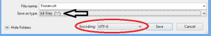 utf-8-encoding