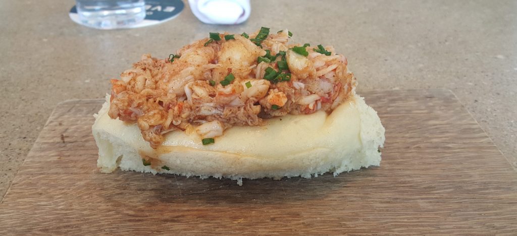 This $14 lobster roll was the best lobster I ever had. The place had a 9.5 Foursquare rating which is the highest I have ever seen.